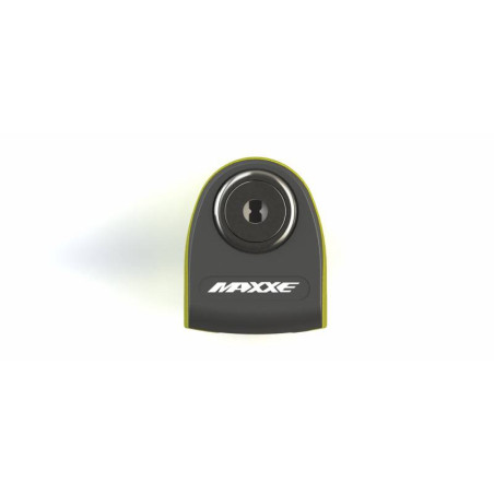 BLOQUE DISQUE ALARME MAXXE COMPACT 6MM NOIR / JAUNE