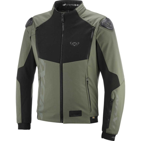 BLOUSON IXON PULSION KAKI / NOIR