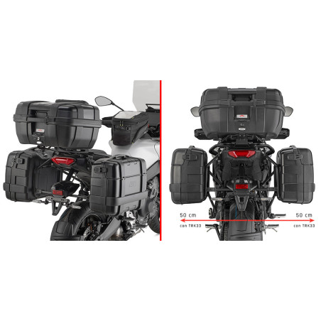 SUPPORTS DE VALISES GIVI MONOKEY PLO2171MK YAMAHA TRACER 9 2025