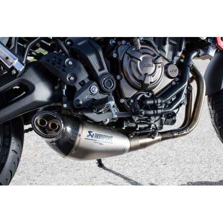 LIGNE AKRAPOVIC HOMOLOGUÉE YAMAHA TRACER 700