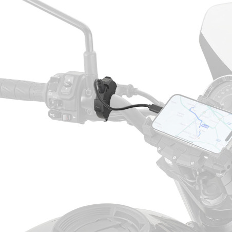 CHARGEUR GUIDON USB ET USB-C GIVI S120