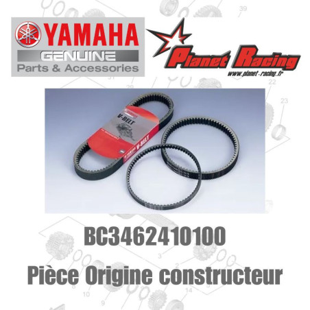 COURROIE TRANSMISSION BC3462410100 ORIGINE YAMAHA TMAX 530 / 560