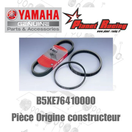 COURROIE TRAPEZOIDAL B5XE76410000 ORIGINE YAMAHA XMAX 300 / TRICITY 300