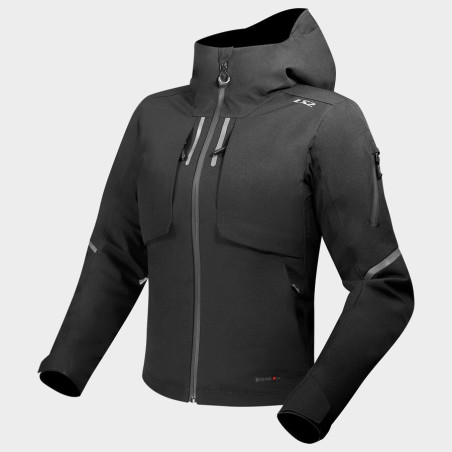 VESTE MOTO LS2 AXEL FEMME NOIR :