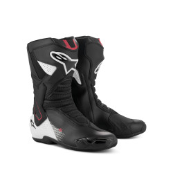 BOTTES ALPINESTARS SMX-6 V3 NOIR / BLANC / ROUGE