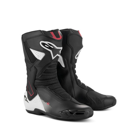 BOTTES ALPINESTARS SMX-6 V3 NOIR / BLANC / ROUGE