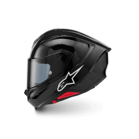 CASQUE INTEGRAL ALPINESTARS S-R7 SOLID NOIR BRILLANT