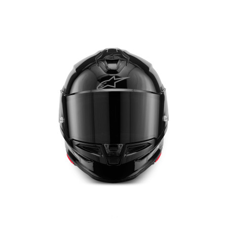 CASQUE INTEGRAL ALPINESTARS S-R7 SOLID NOIR BRILLANT