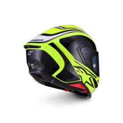 CASQUE ALPINESTARS S-R7 ZEAL JAUNE / NOIR / BLANC