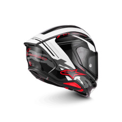 CASQUE ALPINESTARS S-R7 A-CORE NOIR / BLANC / ROUGE