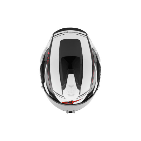 CASQUE ALPINESTARS S-R7 A-CORE NOIR / BLANC / ROUGE