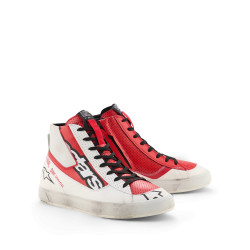BASKETS ALPINESTARS STATED FLAIR BLANC / ROUGE