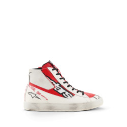 BASKETS ALPINESTARS STATED FLAIR BLANC / ROUGE
