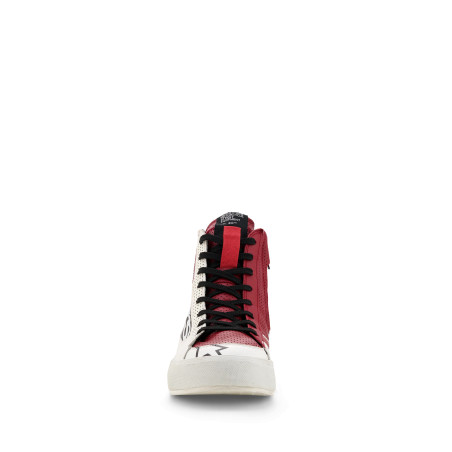 BASKETS FEMME ALPINESTARS STELLA STATED FLAIR BLANC / ROUGE