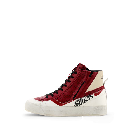 BASKETS FEMME ALPINESTARS STELLA STATED FLAIR BLANC / ROUGE