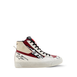BASKETS FEMME ALPINESTARS STELLA STATED FLAIR BLANC / ROUGE