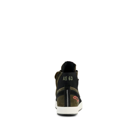 BASKETS ALPINESTARS STATED WATERPROOF  KAKI / NOIR / BLANC
