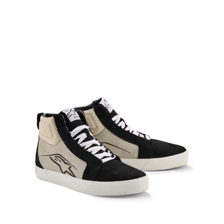 BASKETS ALPINESTARS RIDE-63 NOIR / GRIS / BLANC