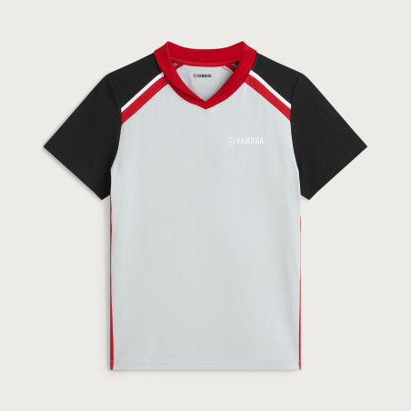 T-SHIRT YAMAHA REVS 2027 / 2028 PULSE FEMME BAYUGA GRIS / ROUGE / NOIR