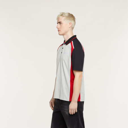 POLO YAMAHA REVS 2027 /2028 PULSE UNISEXE PARGAS GRIS / ROUGE / NOIR