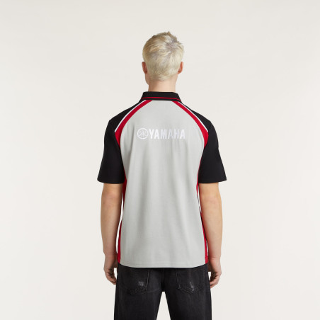 POLO YAMAHA REVS 2027 /2028 PULSE UNISEXE PARGAS GRIS / ROUGE / NOIR