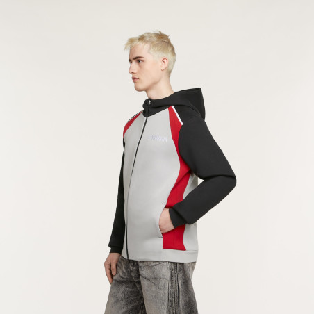 SWEAT A CAPUCHE YAMAHA REVS 2027 / 2028 PULSE HOMME SALO GRIS / ROUGE / NOIR