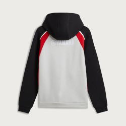 SWEAT A CAPUCHE YAMAHA REVS 2027 / 2028 PULSE HOMME SALO GRIS / ROUGE / NOIR