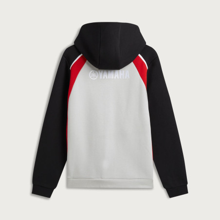 SWEAT A CAPUCHE YAMAHA REVS 2027 / 2028 PULSE HOMME SALO GRIS / ROUGE / NOIR