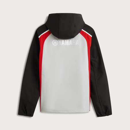 VESTE SOFTSHELL YAMAHA REVS 2027 / 2028 PULSE HOMME KEMI GRIS / ROUGE / NOIR