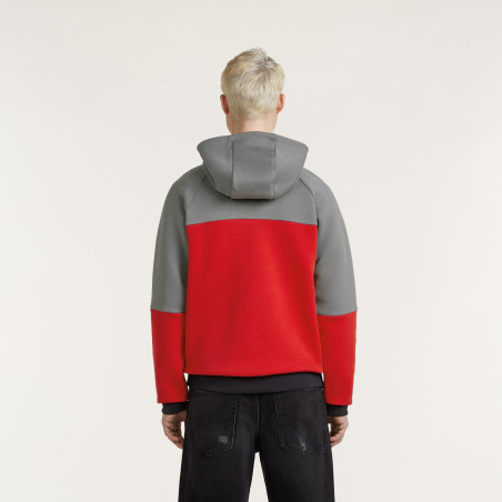 SWEAT A CAPUCHE YAMAHA REVS 2027 / 2028 EDITION UNISEXE PALAY GRISE / ROUGE