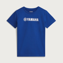 T-SHIRT YAMAHA PADDOCK BLEU 2027 ESSENTIALS ENFANT BRU BLEU