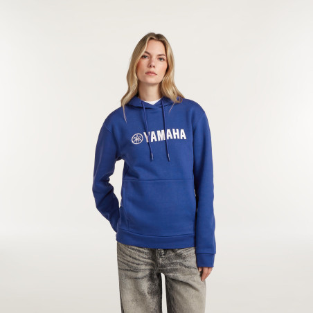 SWEAT A CAPUCHE YAMAHA PADDOCK BLEU 2027 ESSENTIALS UNISEXE SUE BLEU