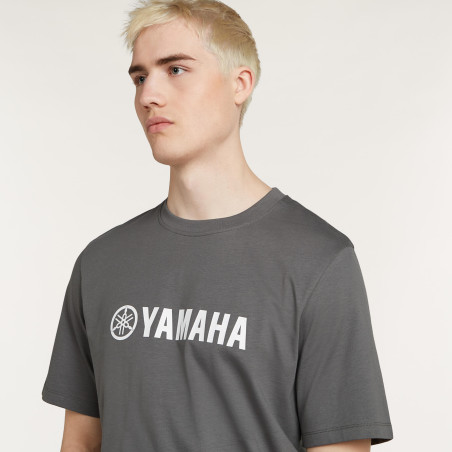 T-SHIRT YAMAHA PADDOCK BLEU 2027 ESSENTIALS UNISEXE CORS GRIS