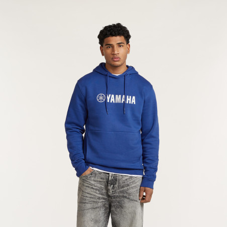 SWEAT A CAPUCHE YAMAHA PADDOCK BLEU 2027 ESSENTIALS UNISEXE SUE BLEU