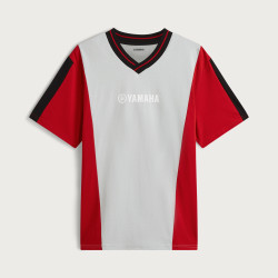 T-SHIRT YAMAHA REVS 2027 / 2028 EDITION UNISEXE QUEZ GRIS / ROUGE / NOIR