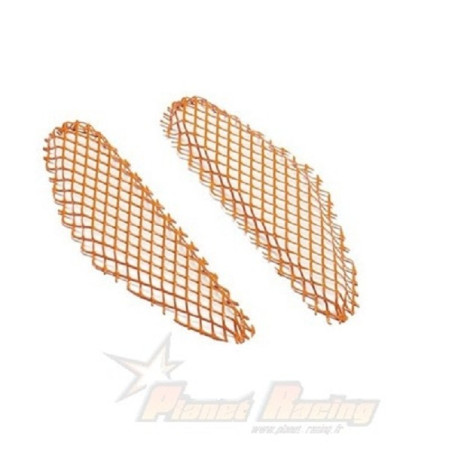 GRILLES ENTREE DAIR MT09 ORANGE