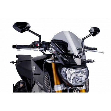 PARE-BRISE NAKED TOURING MT09 FUME CLAIR