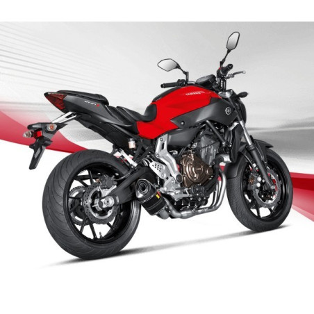 LIGNE AKRAPOVIC CARBONE - YAMAHA MT07 / TRACER 7 / XSR 700   