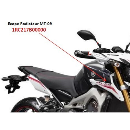 ECOPE RADIATEUR MT09 STREET RALLY       